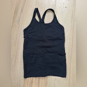LULU-LEMON: dark gray Women's Tank Top